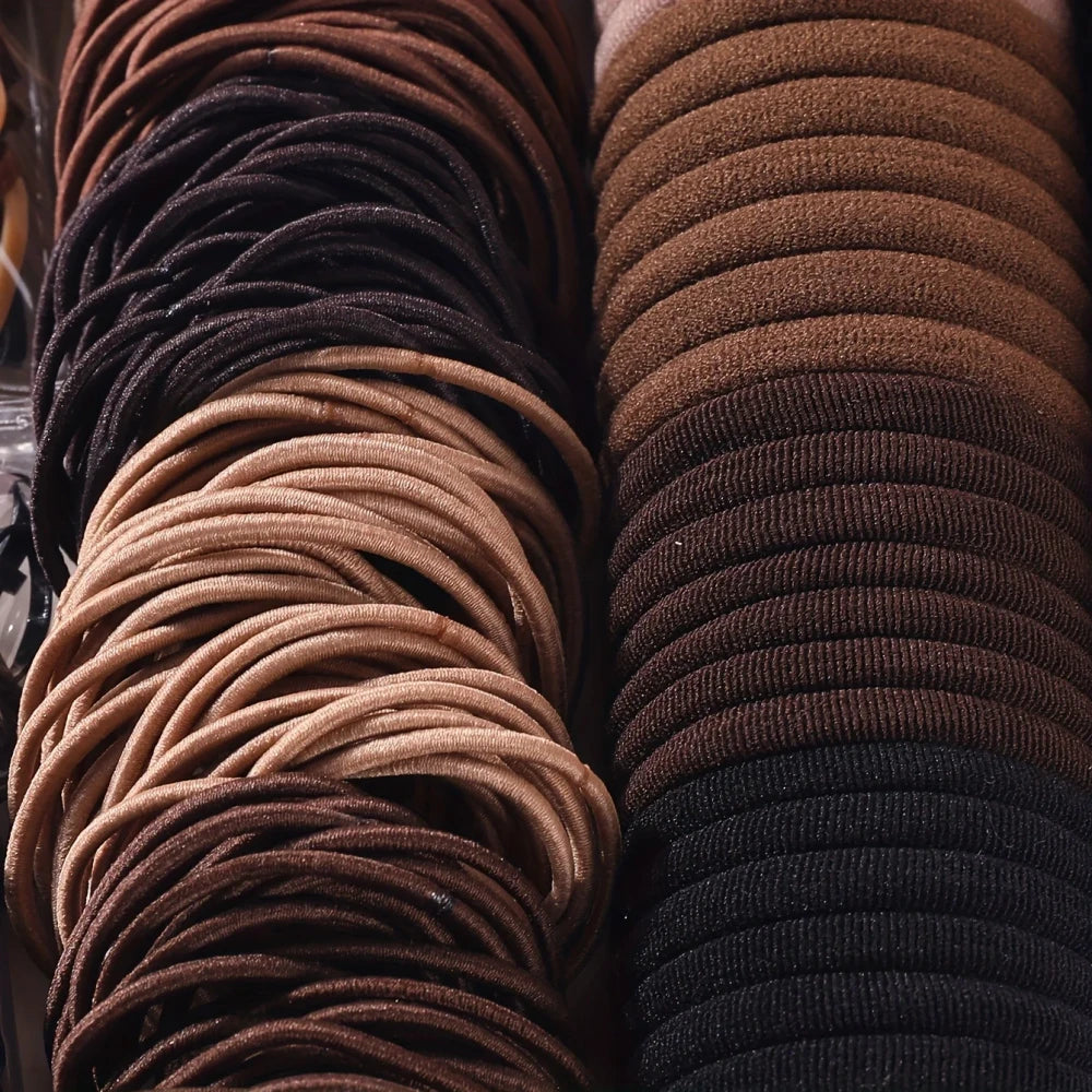 Versatile Seamless Hair Tie Set