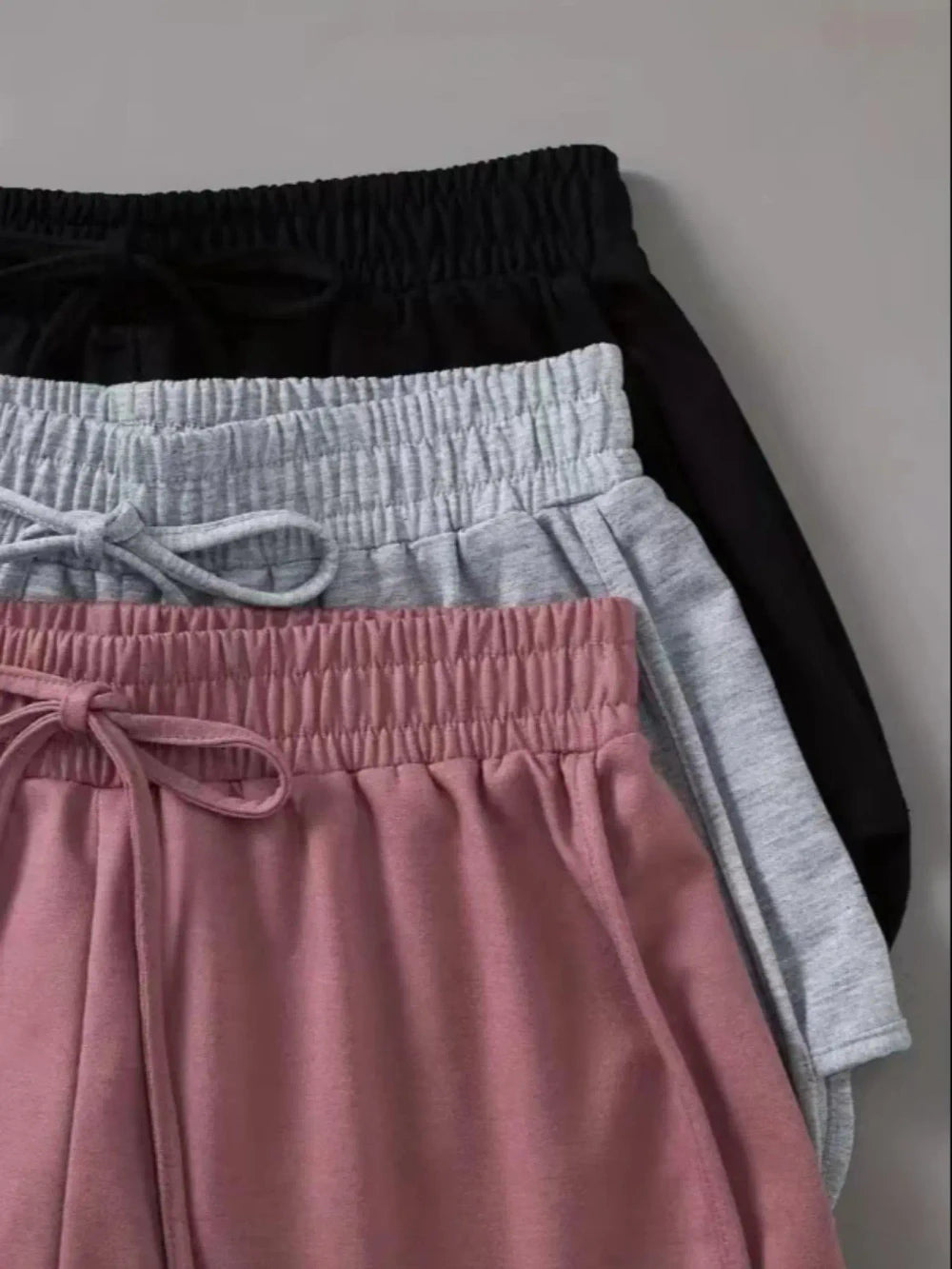 Stretchy Drawstring Lounging Shorts