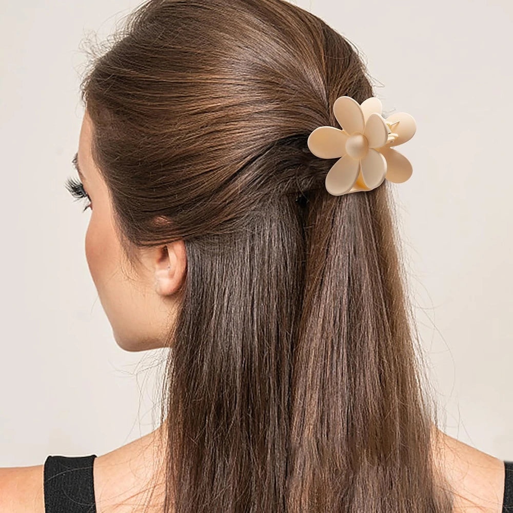 Sunolga Floral Hair Claw Set