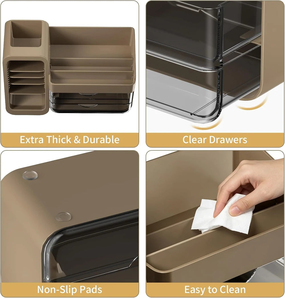 Adjustable Cosmetic Vanity Organizer