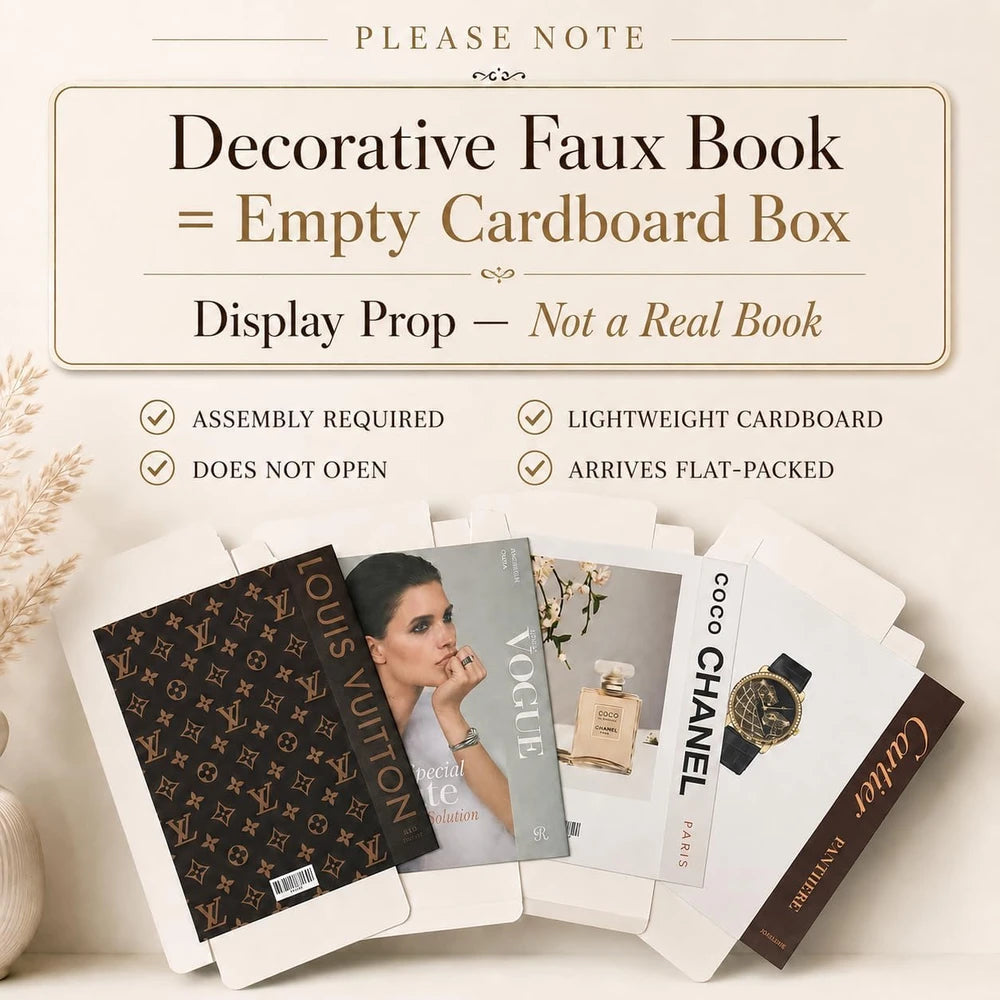 Probenex Decorative Book Set