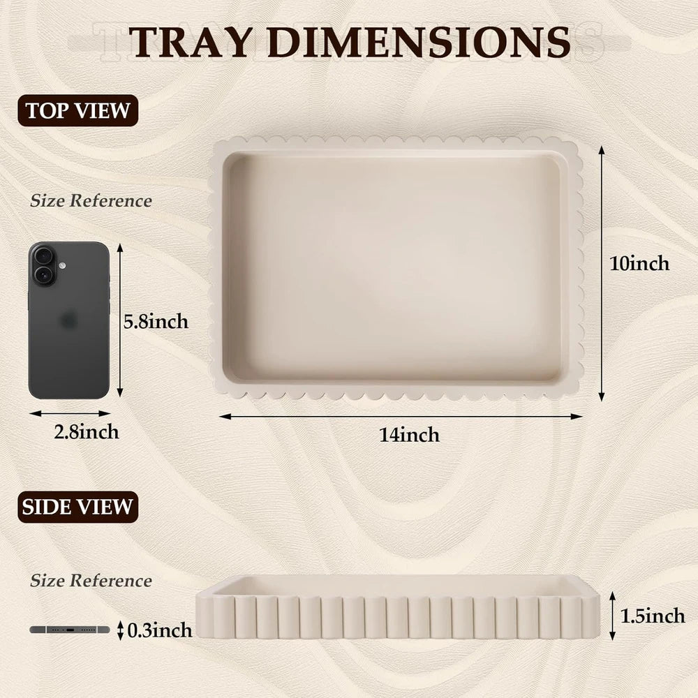 Modern Concrete Decorative Tray