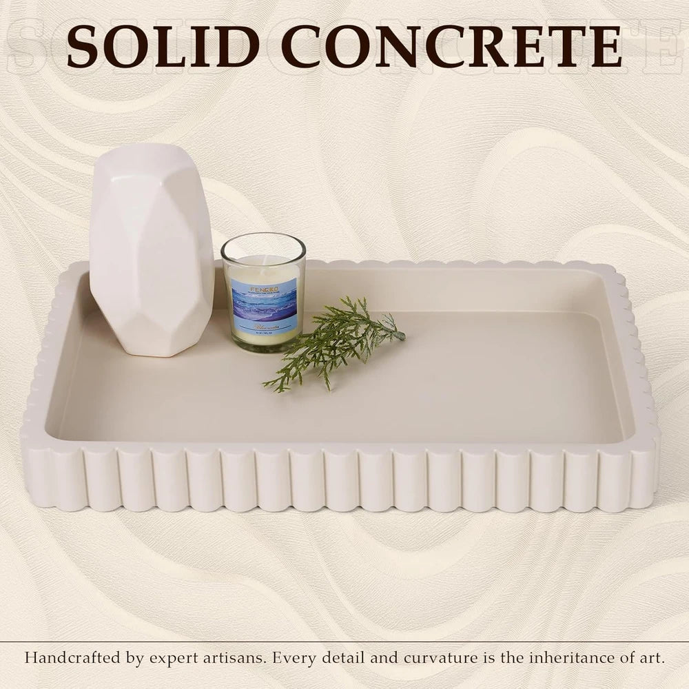 Modern Concrete Decorative Tray