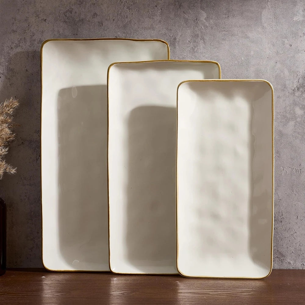 Ocean Series Stoneware Serving Platters