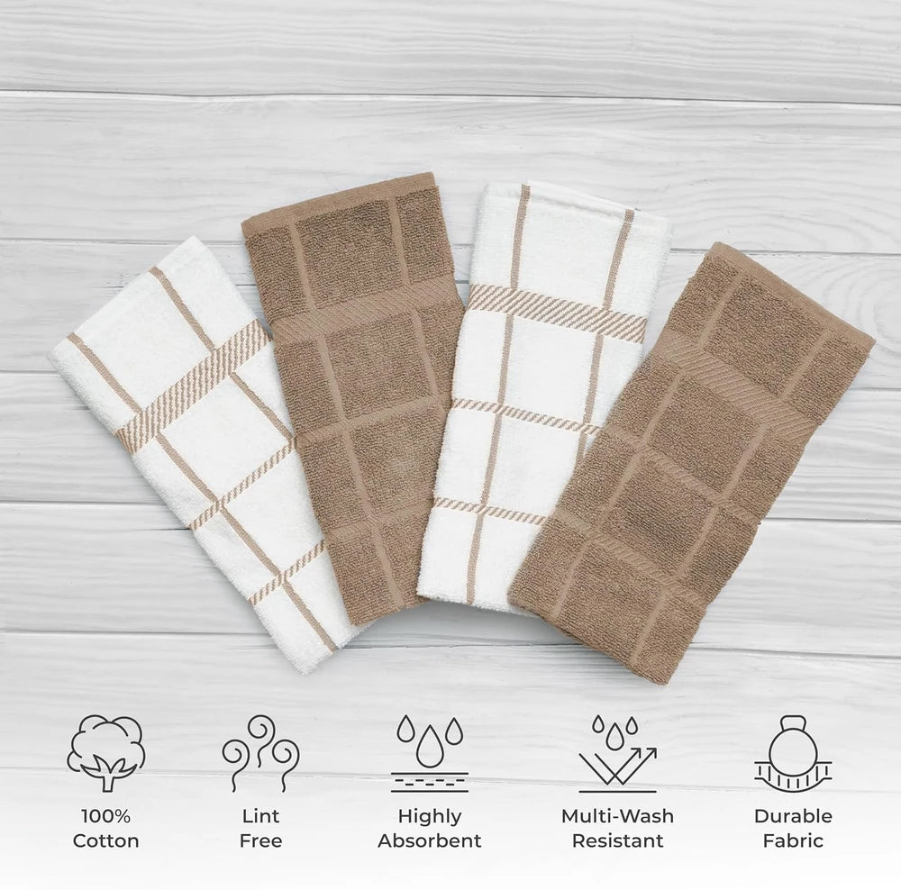 Mellow Buff Cotton Dish Towels