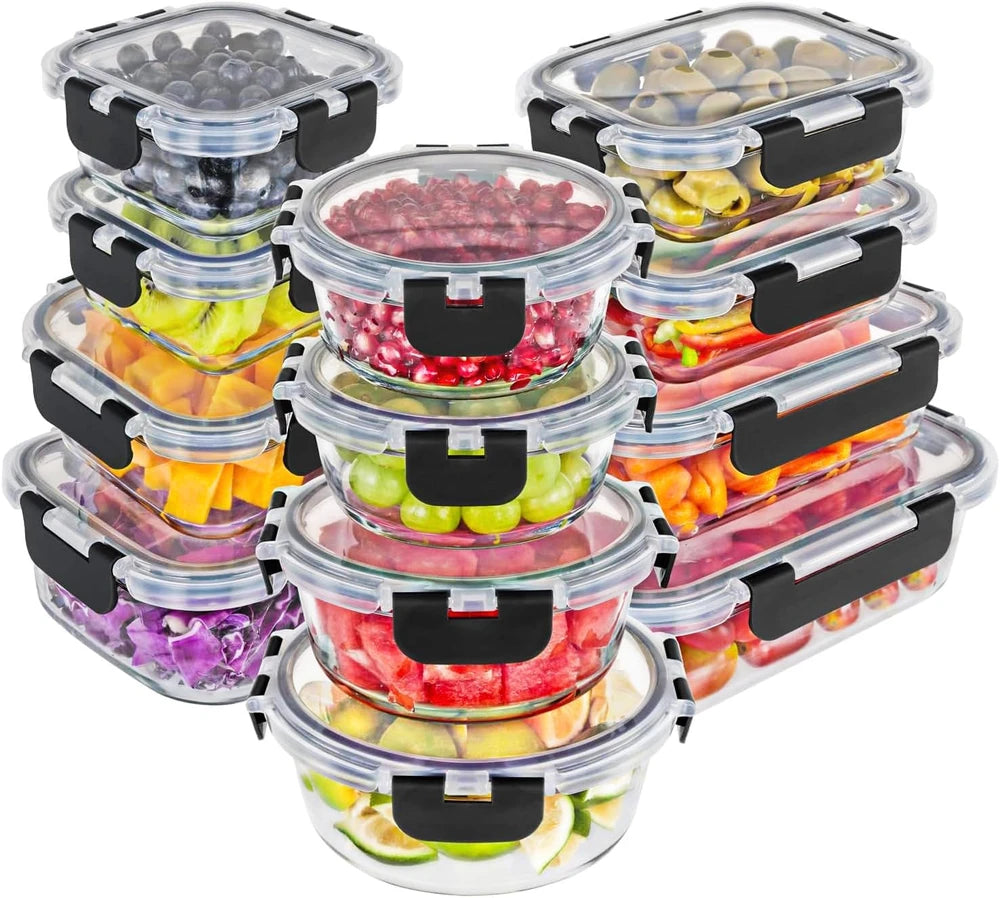 Magic Mill Borosilicate Glass Food Storage Set