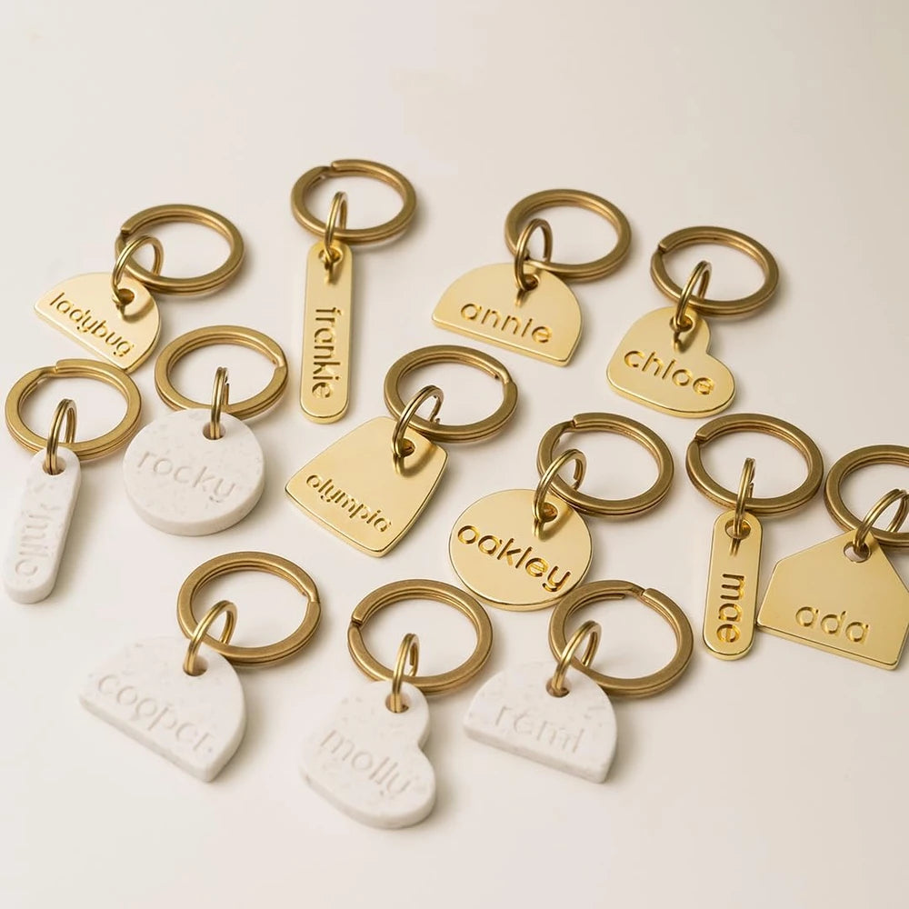 Solid Brass Pet Tag