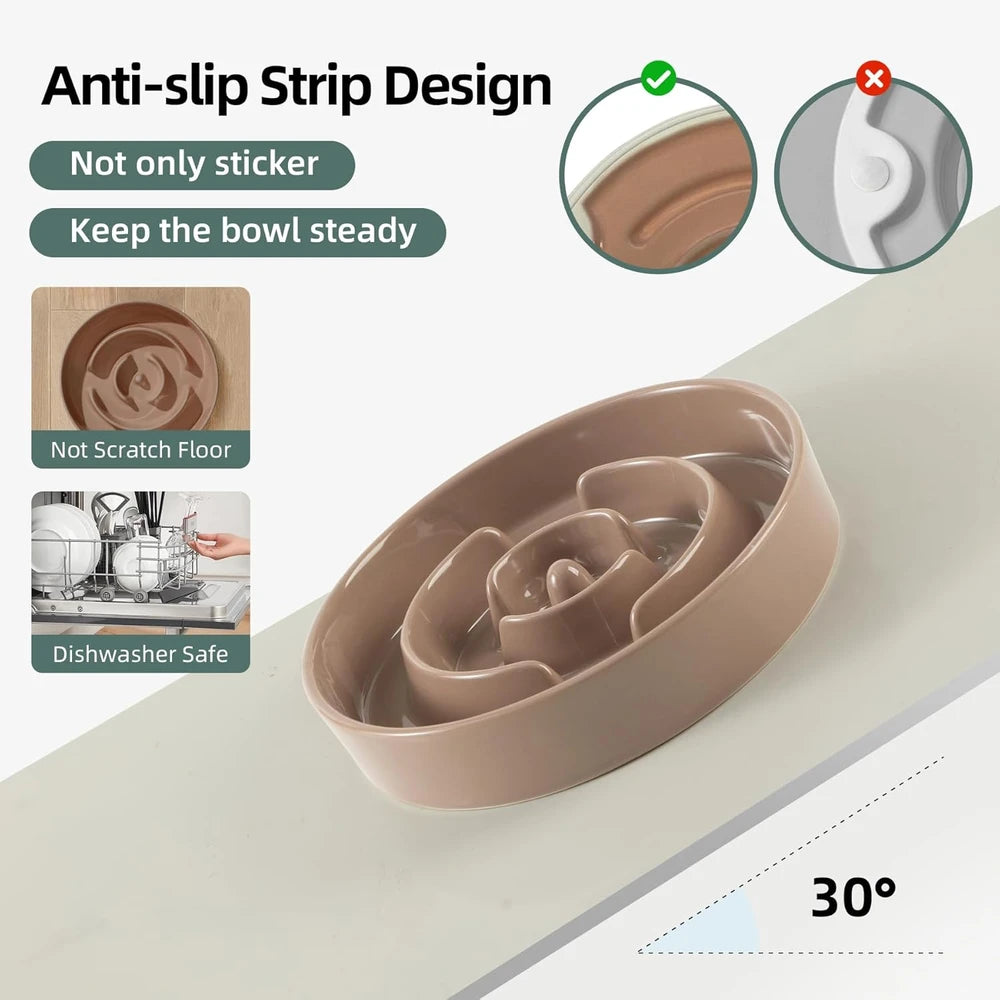 Havniva Elevated Ceramic Slow Feeder