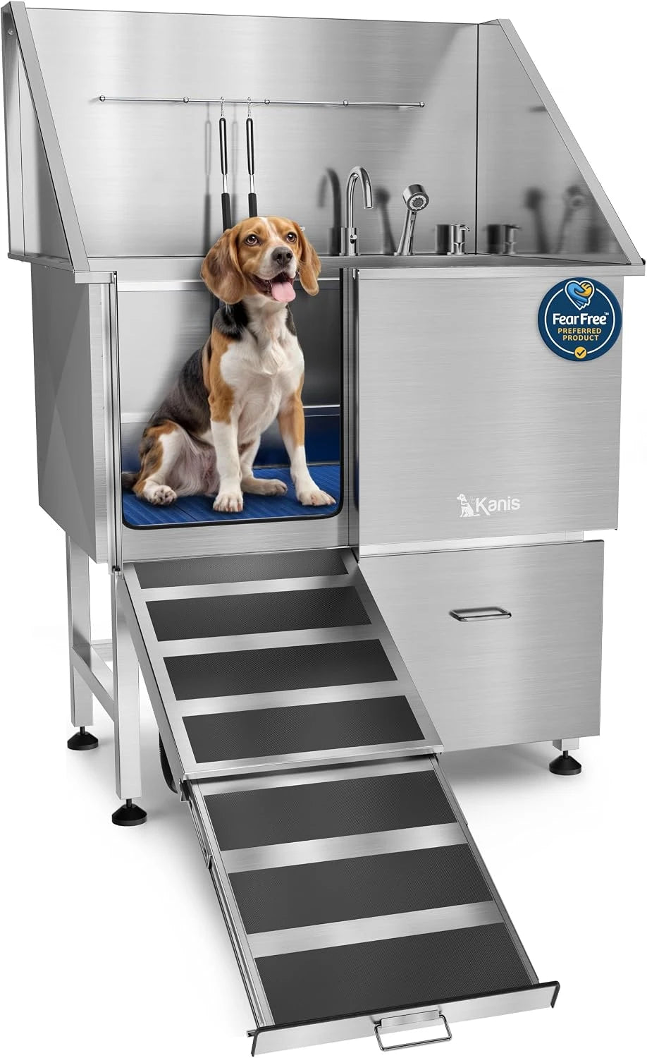 KANIS Stainless Steel Dog Wash Station