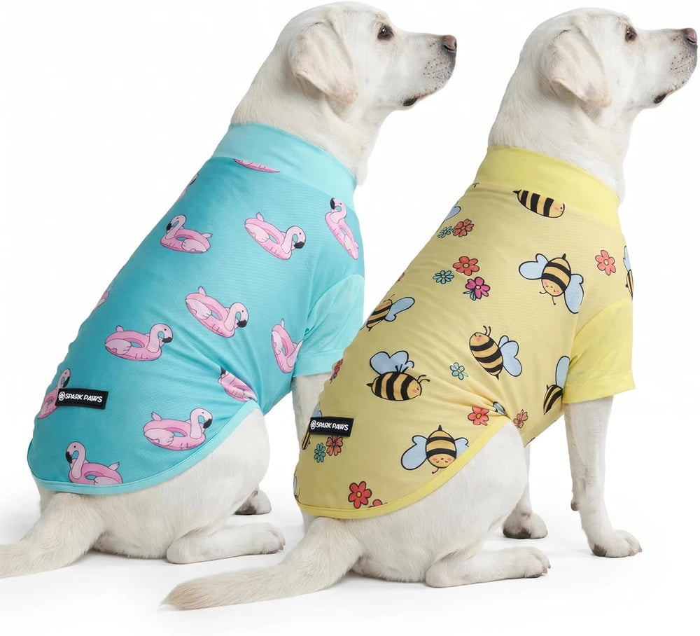 Spark Paws Sunblock Dog Shirt Set