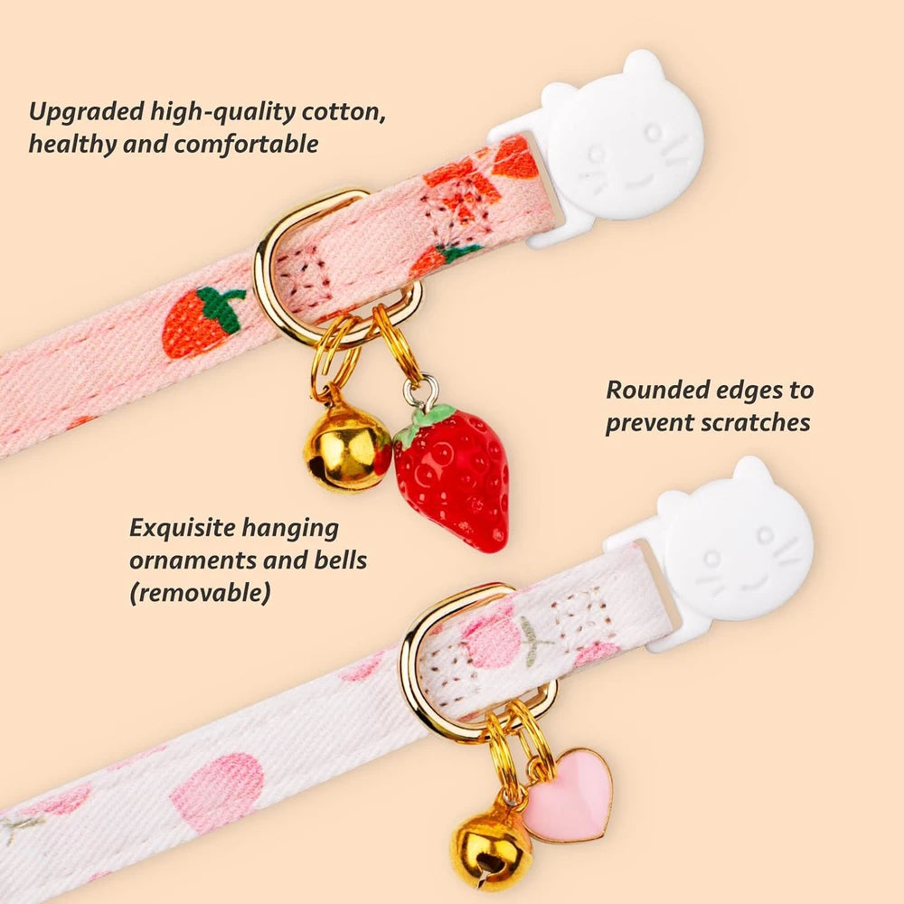 Soft Cotton Kitten Collars