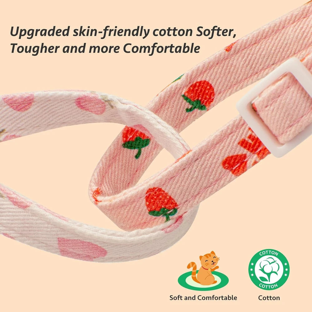 Soft Cotton Kitten Collars