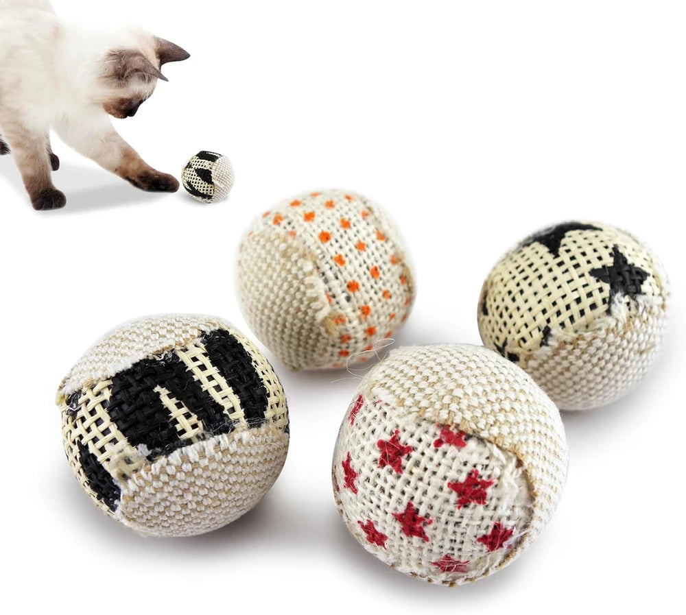TTcat Canvas Bell Ball Toys