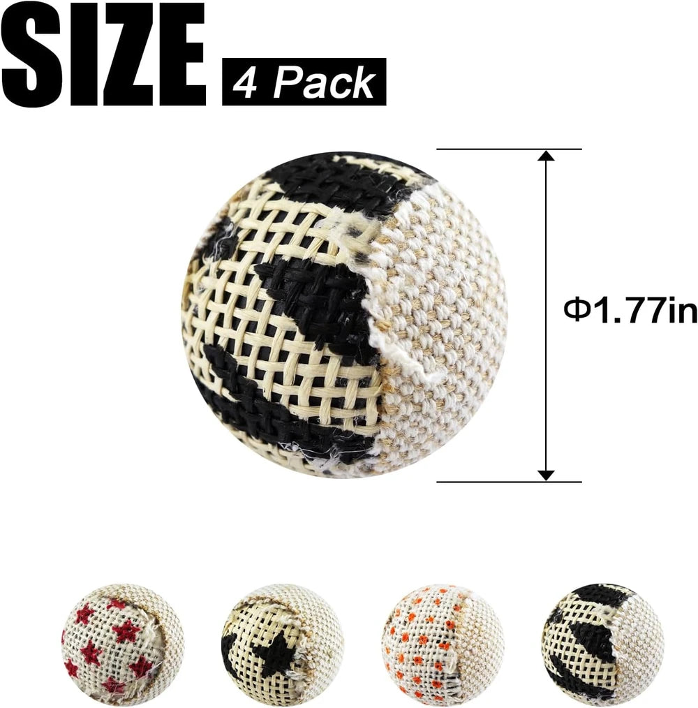 TTcat Canvas Bell Ball Toys