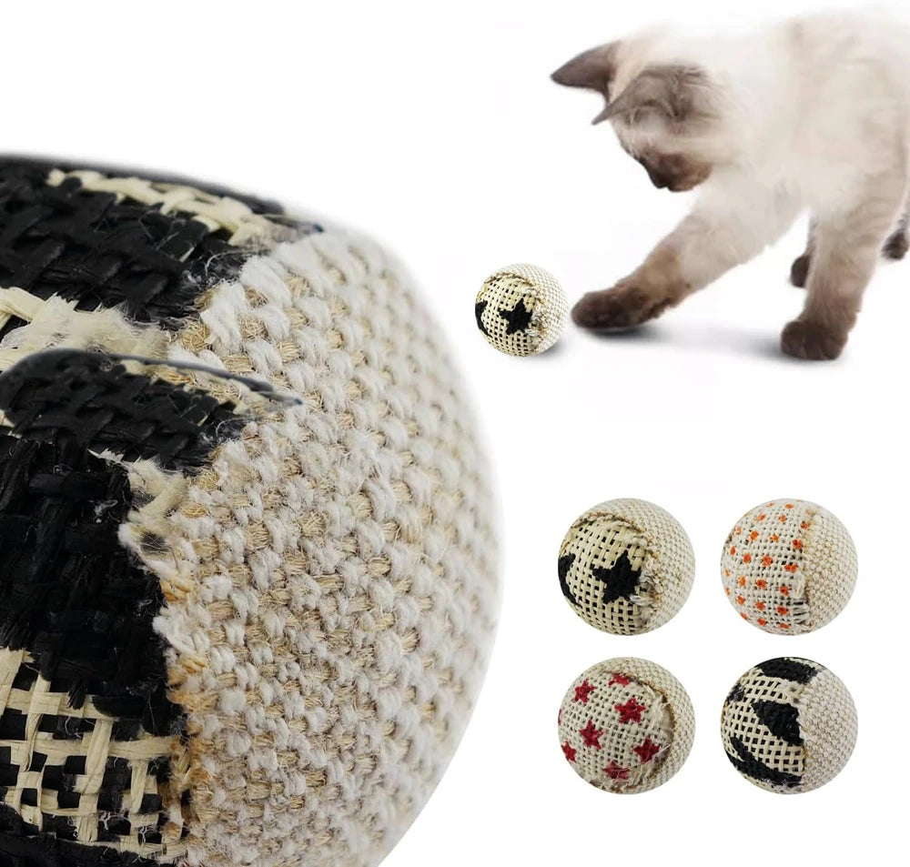 TTcat Canvas Bell Ball Toys