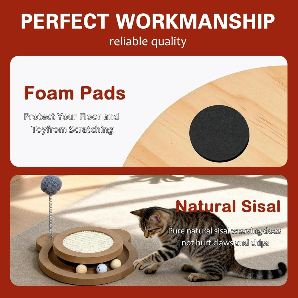 Compact Sisal Cat Scratcher