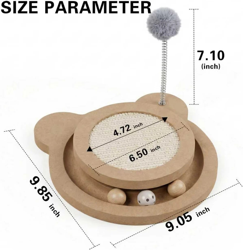 Compact Sisal Cat Scratcher