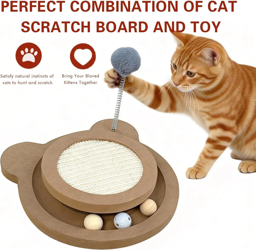 Compact Sisal Cat Scratcher