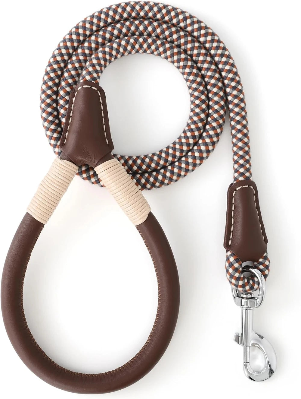 Mile High Life Leather Handle Dog Leash