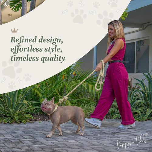 Braided Cotton Dog Leash