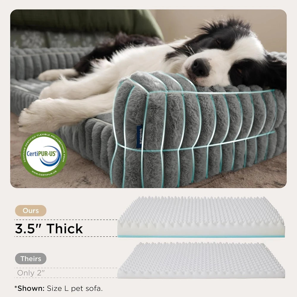 Bedsure Orthopedic Memory Foam Dog Bed