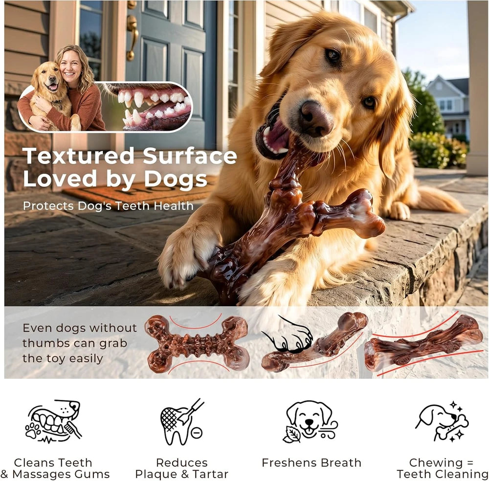 Kseroo Bacon Nylon Dog Chew Bones