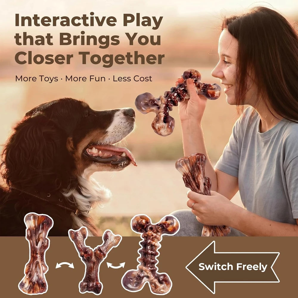Kseroo Bacon Nylon Dog Chew Bones