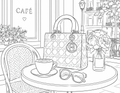 Luxe Coloring Page