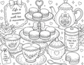 Luxe Coloring Page