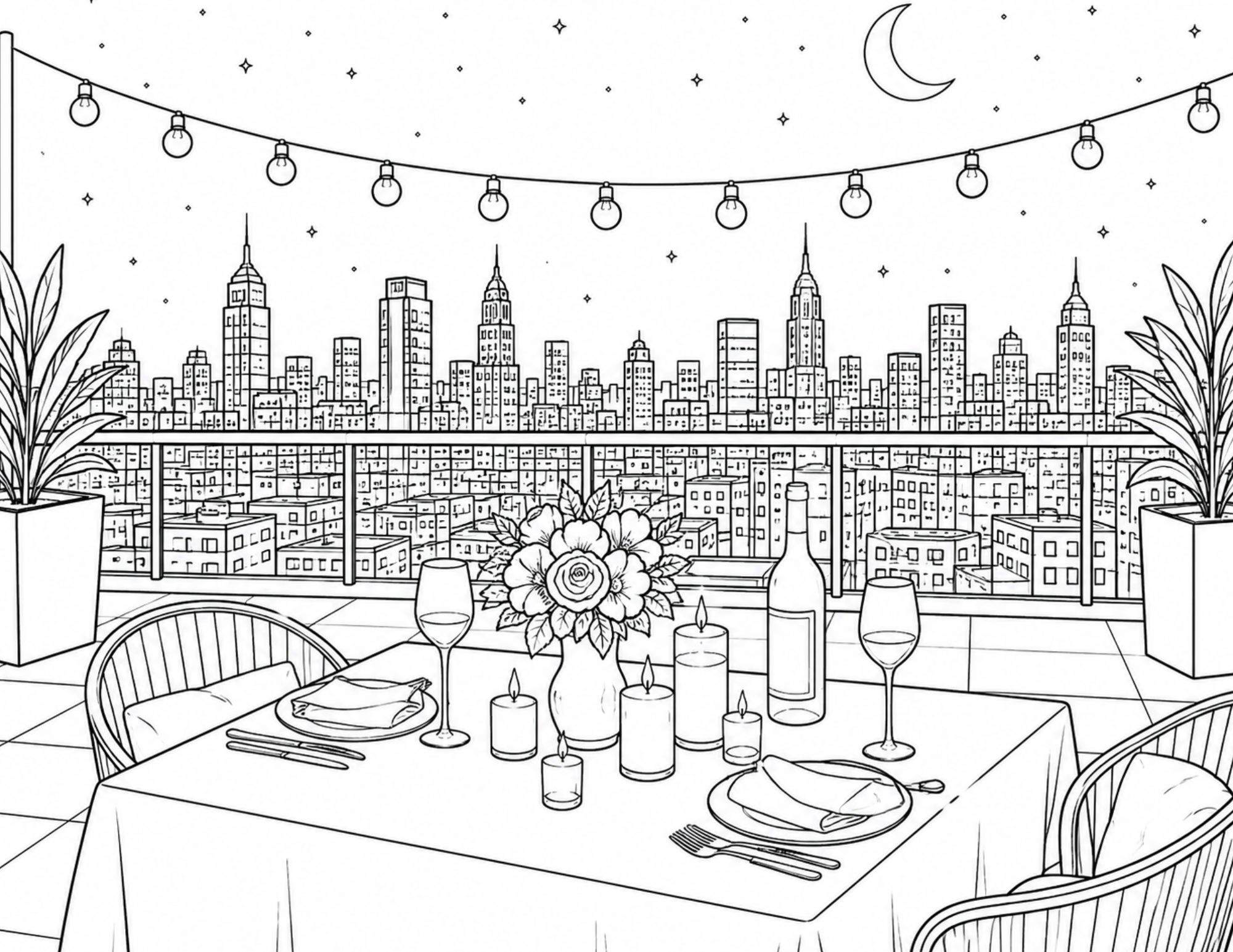 Luxe Coloring Page